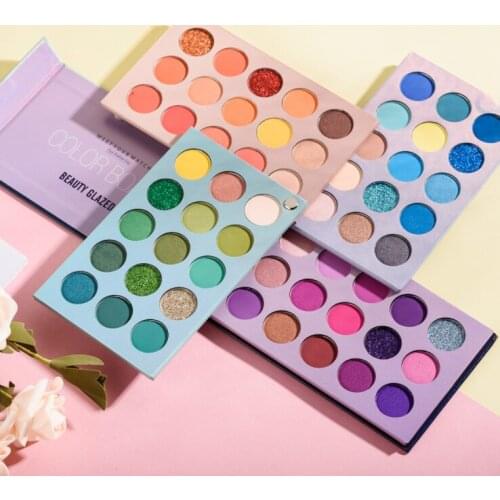 60 Color Matte Eye Shadow Pallete Makeup Glitter Pigment Cosmetic Highlight Eyeshadow Palette Make Up Waterproof Cosmetics TSLM1