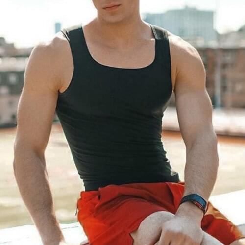 Men Sweat Sauna Shaper Waist Trainer Tummy Belly Compression Shirt Weight Loss Corset Fat Burning Fitness Slim Sweat Pro Polymer