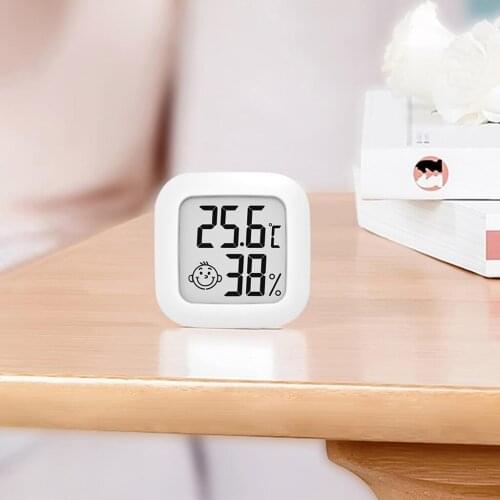 Mini Thermometer Hygrometer Travel Temperature Humidity Meter High Accuracy