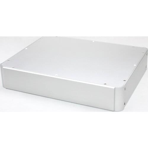 WA93 Aluminum enclosure Preamp chassis Power amplifier case/box size 336*433*80mm