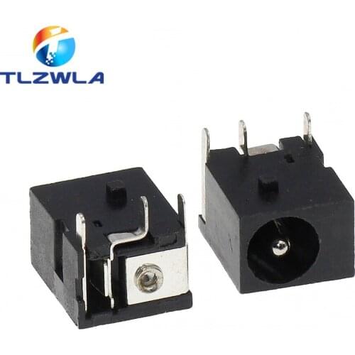 10PCS DC-044 5.5x2.1mm DC Power Jack Socket Connector 3-Pin Panel Mount Plug