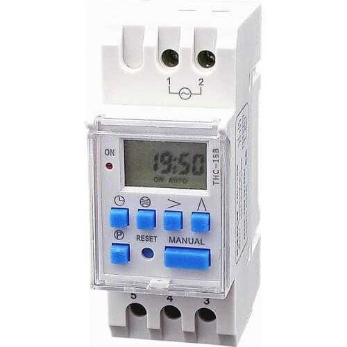 12vdc Astronomical Timer Switch THC-20B 8ON &OFF AUTO Digital Programming 24Hours 7 Days Electrics Control Micro Computer