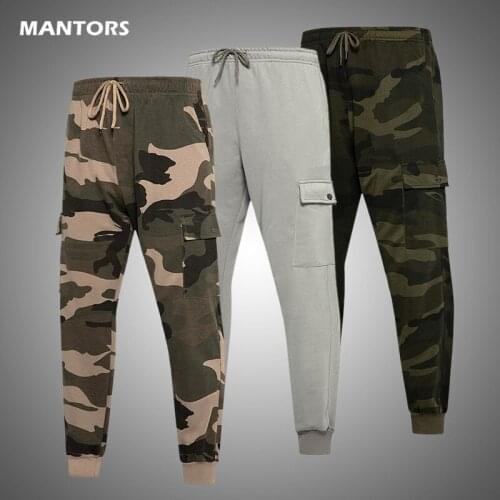 Spring Autumn Men Sweatpants Printed Mens Casual Pants Joggers Streetwear Hip Hop Cargo Pants 2021 Men Loose Trousers Sportswear