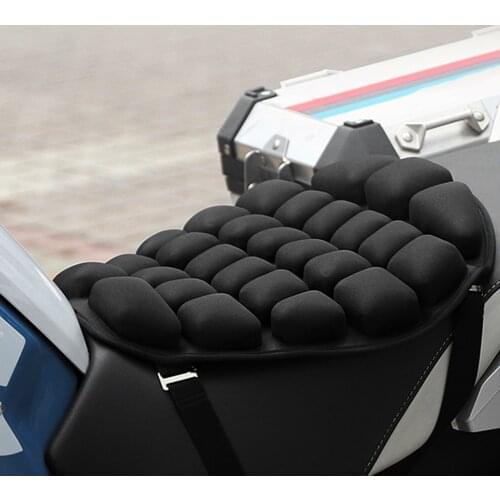 Motorcycle Cushion Cover Sunscreen 3D Decompression Riding Shock Absorption Cushion Decompression Saddle Seat Parts