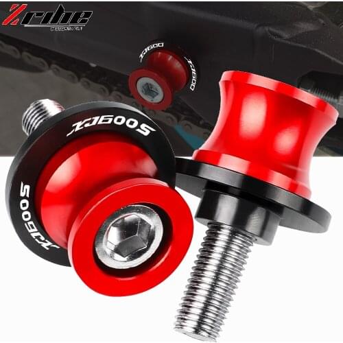 Motorcycle Swingarm Spools M6 Stand Screws Motorcycle Accessories For YAMAHA XJ600S DIVERSION XJ600 S DIVERSION 1993-2003 1994