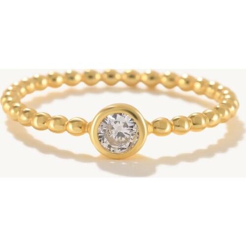 CANNER 925 Sterling Silver Ring Single Row Horse Eye Twisted Triple Diamonds Jewelry Rings For Women Rings Anillos Bague Bijoux