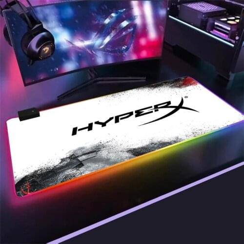 Hyperx logo Mousepad Gamer Pad Mouse Pad Large Size Desk Mat mini pc cute Mousepad Gaming Accessories XXL Pad muismat