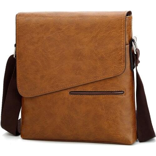 Men Bags Shoulder Bags for Men 2021 Designer Luxury Pu Leather Crossbody Bags Fashion Messenger Bags Reto Male Business Bags