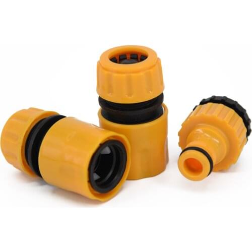 Hose Pipe Fitting Set Quick Garden Water 2 Connectors+1 Tap Adaptor Kit 3pcs