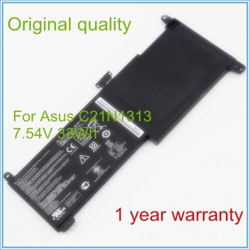 Original C21N1313 Battery For TX201 Series 7.54v 33wh free shipping