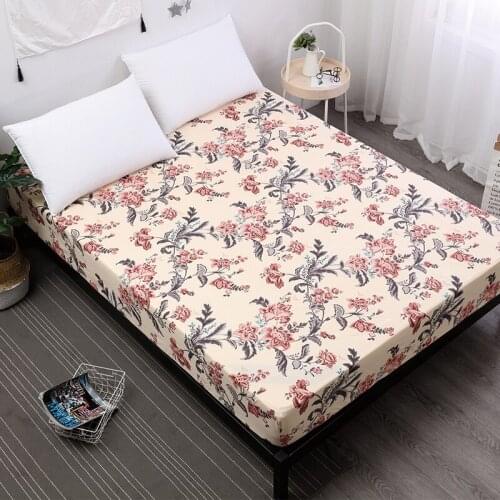 Waterproof printing dustproof bed cover moisture-proof mattress cover baby insulation bed bag bed cover