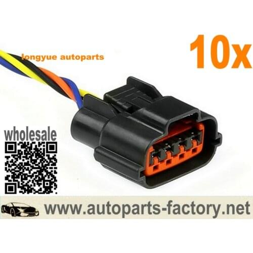 10pcs Connector Pigtail For Nissan Skyline R32 GT-R R33 R34 Crank Angle Sensor