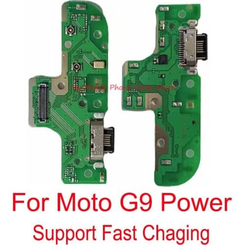 10 PCS Quick Charger USB Charging Port Board Dock Flex Cable For Motorola Moto G9 Power Charger Port Connector Board Flex Cable