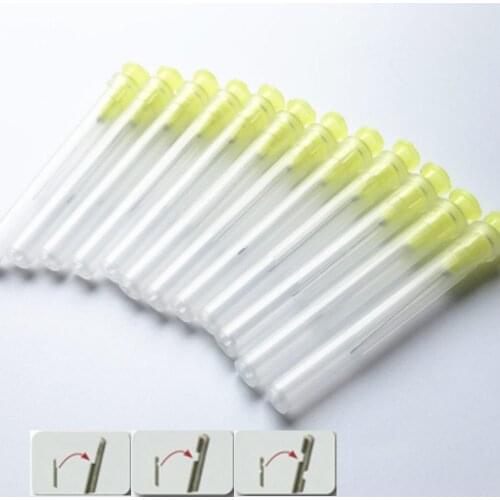 100pcs/bag Dental Endo Irrigation needle tip 30GA End-Closed & half cut Endo Syringe 3 optional