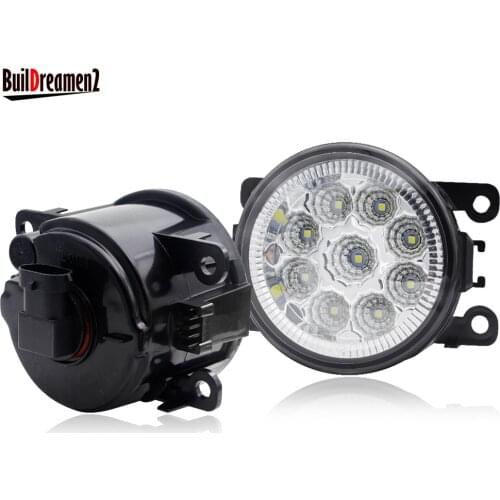 2 Pieces Car Fog Light Assembly LED Daytime Running Lamp DRL H11 12V For Suzuki Jimny SX4 Grand Vitara Swift Splash Ignis Alto