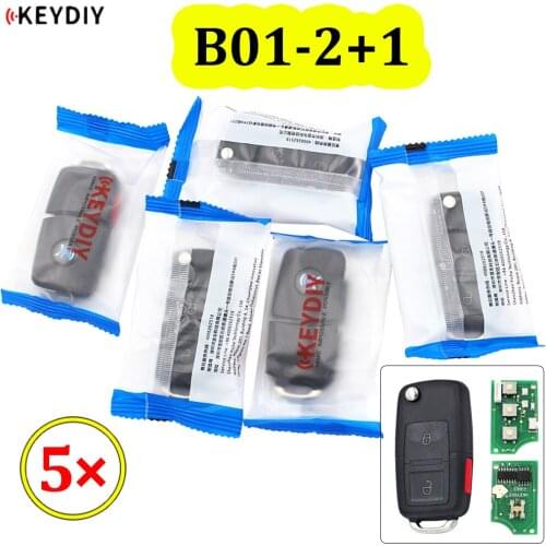 5Pcs/Lot KEYDIY B Series B01-2 2 Button Universal Remote Control for KD900 URG200 KD-X2 Mini KD To Generate New Remote