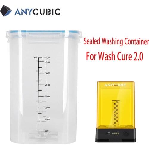 ANYCUBIC Wash & Cure 2.0 Sealed Washing Container 3d Printing Accesorrories LCD 3d принтер impresora 3d