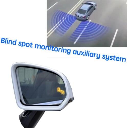 Car BSD BSM BSA Blind Area Spot Warning Drive Mirror Rear Radar Detection System For Volvo S60 S60L T6 2018~2020