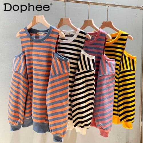 Женские полосатые футболки Dophee China At AliExpress