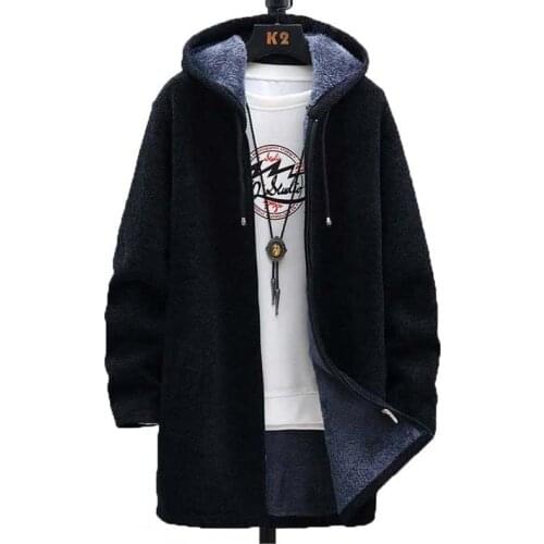 FALIZA Men's Cardigans With A Hood China