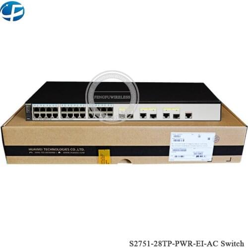 Hot sale Hua wei gigabit switch S2751-28TP-PWR-EI-AC ethernet large switching capacity router