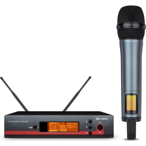 Karaoke Stage Performance Hip Hop Home KTV UHF-138 Professional Wireless Dual Microphone System 1 Channel 1 Handheld
