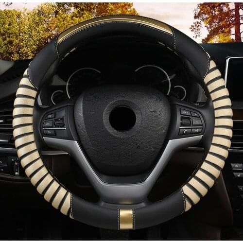 ZHOUSHENGLEE Microfiber Leather Car Steering Wheel Cover For Mercedes Benz all models E C ML GLK GLA GLE GL S R A B CLK SLK CLA