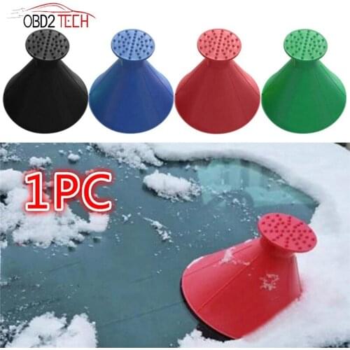 Snow Shovels Car Magic Window Windshield Window Scrapers Cone Deicing Cone Ice Scraper Snow Remover Deicer Cone Tool Scraping