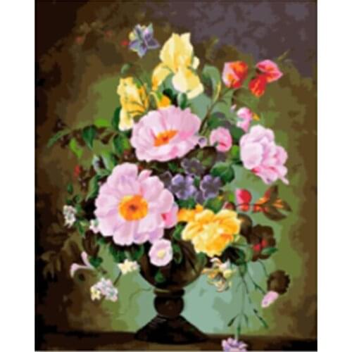 PAINTBOY Framed Picture DIY Oil Painting By Numbers Home Decor For Living Room Wall Art GX21616 40x50cm