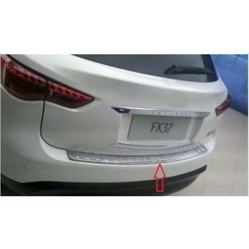 REAR BUMPER PLATE SILL COVER for INFINITI FX 35 37 50 FX35 FX37 FX50 2009-2013