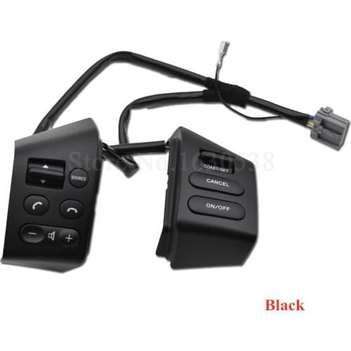 NEW Black Steering Wheel Switch Audio Volume Cruise Control Switch Button For Nissan Sylphy 2005-2017