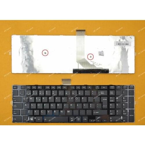 New PO Portuguese Teclado Keyboard For TOSHIBA Satellite U55d-a u55t-a u55-a U50d-a u50t-a u50-a Laptop, Glossy Frame Black