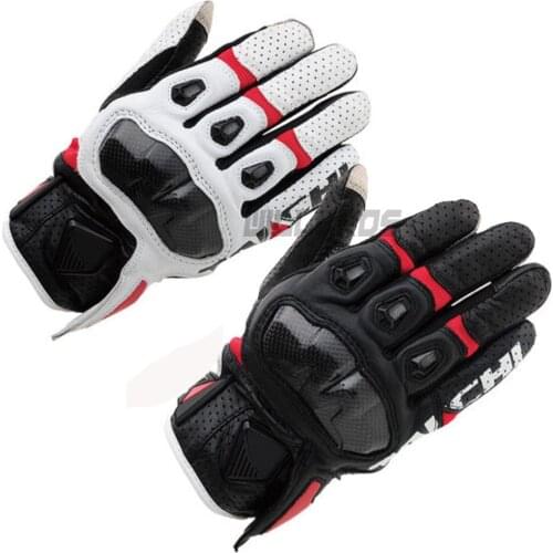 RST410 Perforated Breathable Leather Gloves Motorcycle Riding Racing