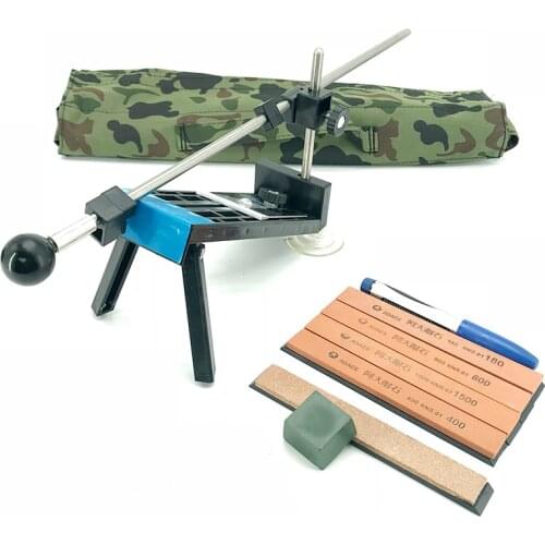 RUIXIN Professional Kitchen Knife Sharpener Whetstone Updated Multifunction Fixed Angle Sharpening System Apex Edge Honing Tools