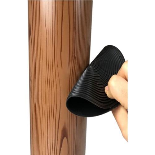 Rubber paint roller scraper 3D Imitation Wood Graining Pattern Stamp Cylinder Wall decorative painting Texture Art DIY Brush