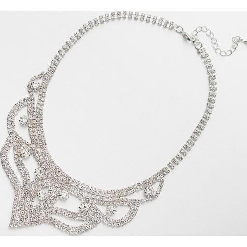 YFJEWE Wedding Star Jewelry Sale New Arrival Vintage Jewelry Rhinestone Chokers Big Necklaces & Pendants for Women Gift N329