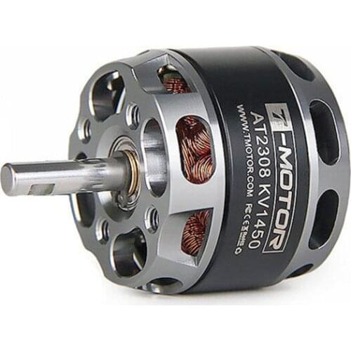 T-MOTOR Long Shaft AT2308 KV1450 KV2600 Outer Rotor BRUSHLESS MOTOR for FPV racing fixed wing rc drone