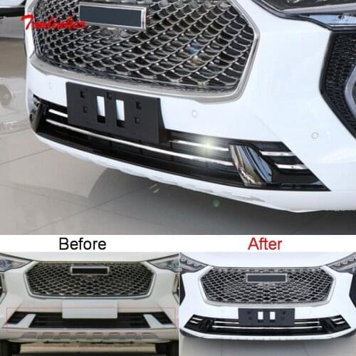 Tonlinker Cover Case Stickers for Nissan KICKS 2017 Car Styling stainless steel three color The Racing Grills Exterior sticker