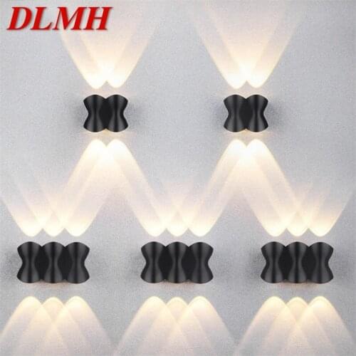 DLMH Outdoor Wall Sconces Light Modern Waterproof IP65 LED Lamp Decorative For Patio Garden Balcony