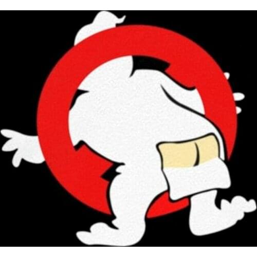 Funny Cartoon Ghost Busters Decal Is Applicable To Racing SUV RV Motorcycle Wall Window Sticker Laptop Truck Auto Decoration