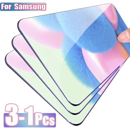 Tempered Glass For Samsung Galaxy S10 Plus S9 S8 Screen Protector S20 S21 S 9 8 10 E Note 20 21 Ultra 4G 5G Note20 Full Coverage