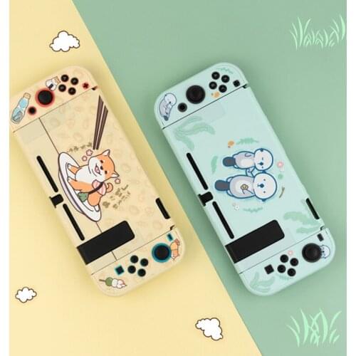 Sea Otter Protective Shell For Nintendo Switch Hard Cover Back Grip Shell NS Lite Housing Case For Nintendo Switch Accessories