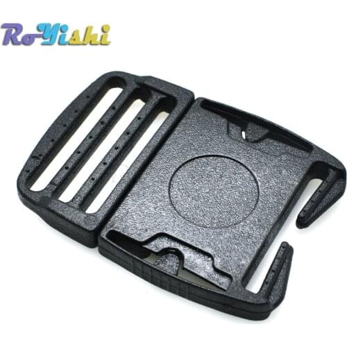 100pcs/pack 33.7mm Webbing Ultrathin Side Release Buckle for Luggage Backpack Straps