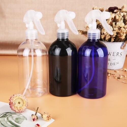 500ml Plastic Empty Bottle Portable Travel Pump Soap Dispenser Mist Spray Bottle Hand Pressure Spray Kettle Sprayer Bathroom