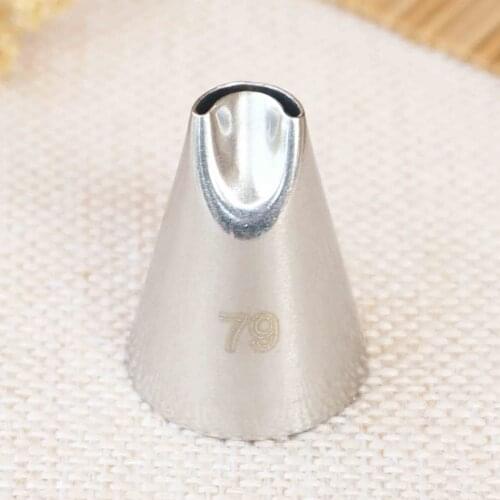 #79 Small Size Chrysanthemum Tips Decorating Nozzles Cupcake Decorating Tools Stainless Steel Piping Nozzles Pastry Tools