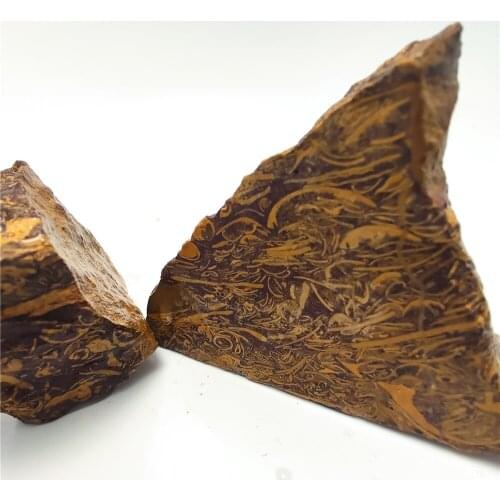 80-100g Natural Golden Silk Jade Stone Mineral Specimens Decorative Water Tank DIY For Jewelry