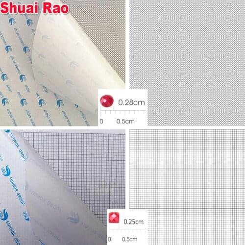 Blank Grid diamond painting square Round drill Canvas Empty Canvas Markings Canvas With Glue Diamond Painting Adhesive Accessori