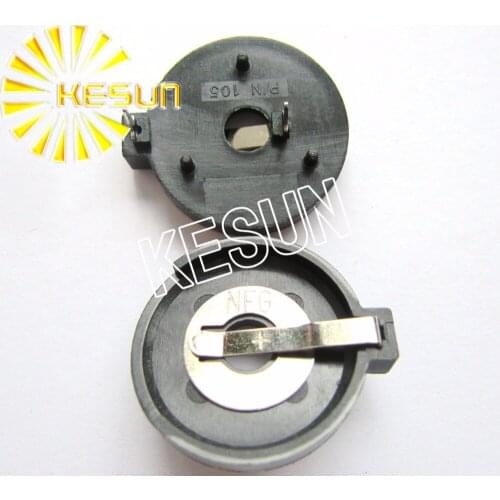 FREE SHIPPING 10PCS x BS-2430-1 DIP Button Battery Holder for CR2430 Button Cell