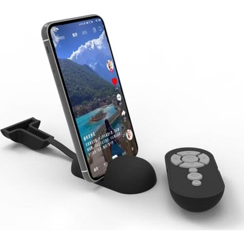 Bluetooth Mobile Phone Remote Control Live Streaming Apps Shutter Page Turner Selfie Remote Control to Play Pause Shutter Hot