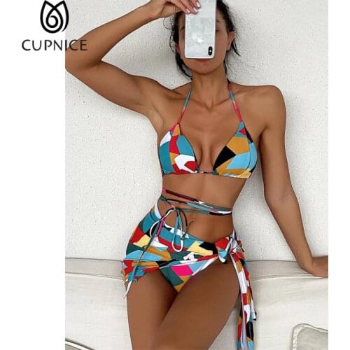CUPNICE Halter Swimwear